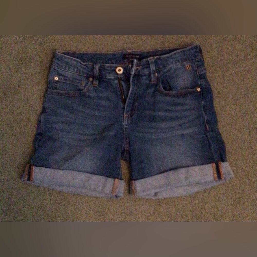 Tommy Hilfiger Cuffed Denim/ Jean Shorts